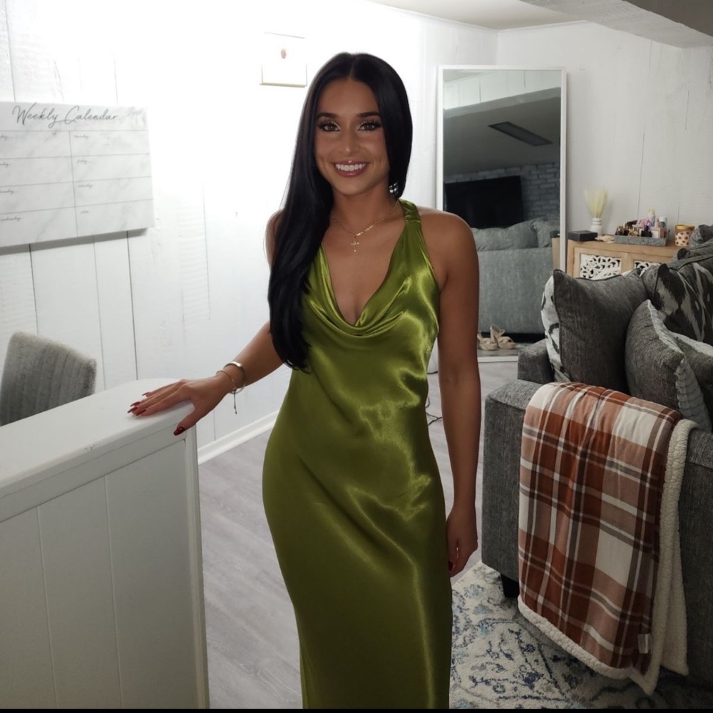 Revolve Estie Dress in Bay Leaf